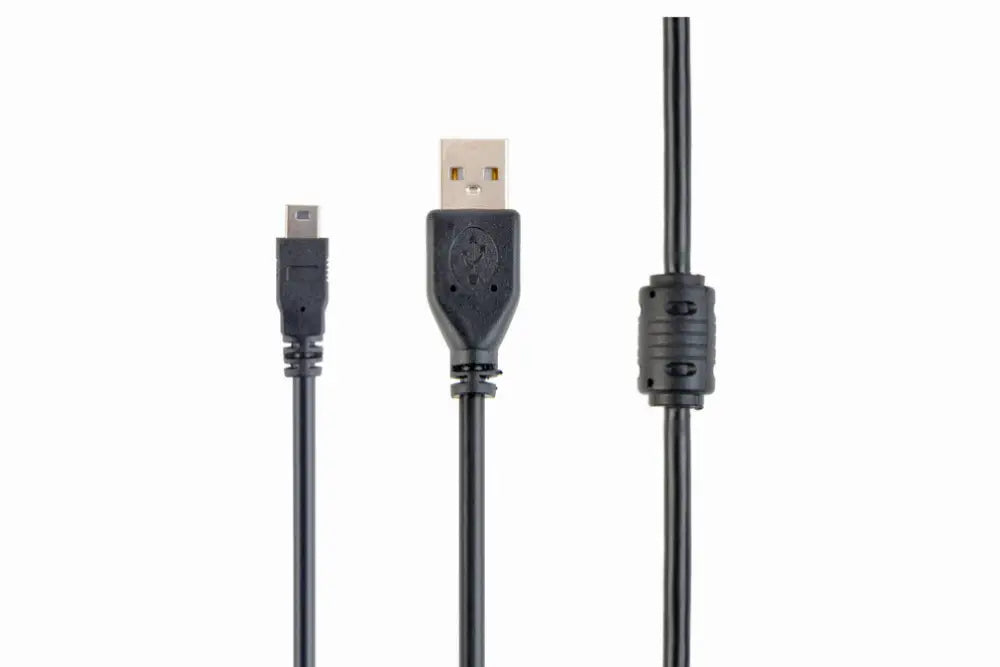 Gembird 1.8m USB 2.0 A/mini-USB cable USB 1.8 m USB A Mini-USB B Negro