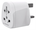 Gembird A-AC-UKMINTF adaptador de enchufe eléctrico Tipo G (RU) Universal Blanco