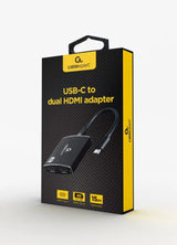 Gembird A-CM-HDMIF2-01 cable HDMI 0.15 m HDMI Type C (Mini) Negro