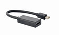 Gembird A-mDPM-HDMIF4K-01 0.15 m Mini DisplayPort HDMI Negro