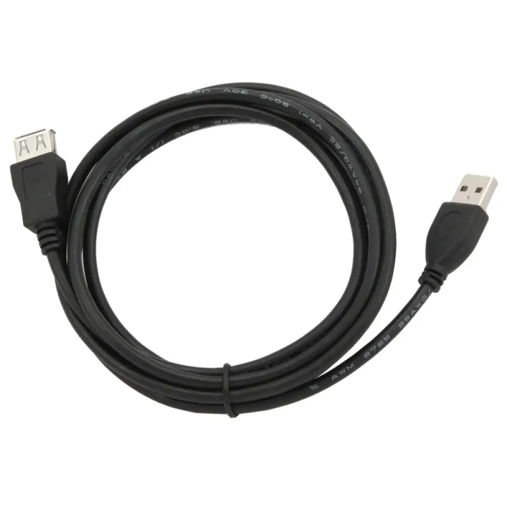 Cable USB 2.0 Gembird Tipo A macho a hembra para impresora o escáner, 1,8 metros, conectado a dispositivos electrónicos