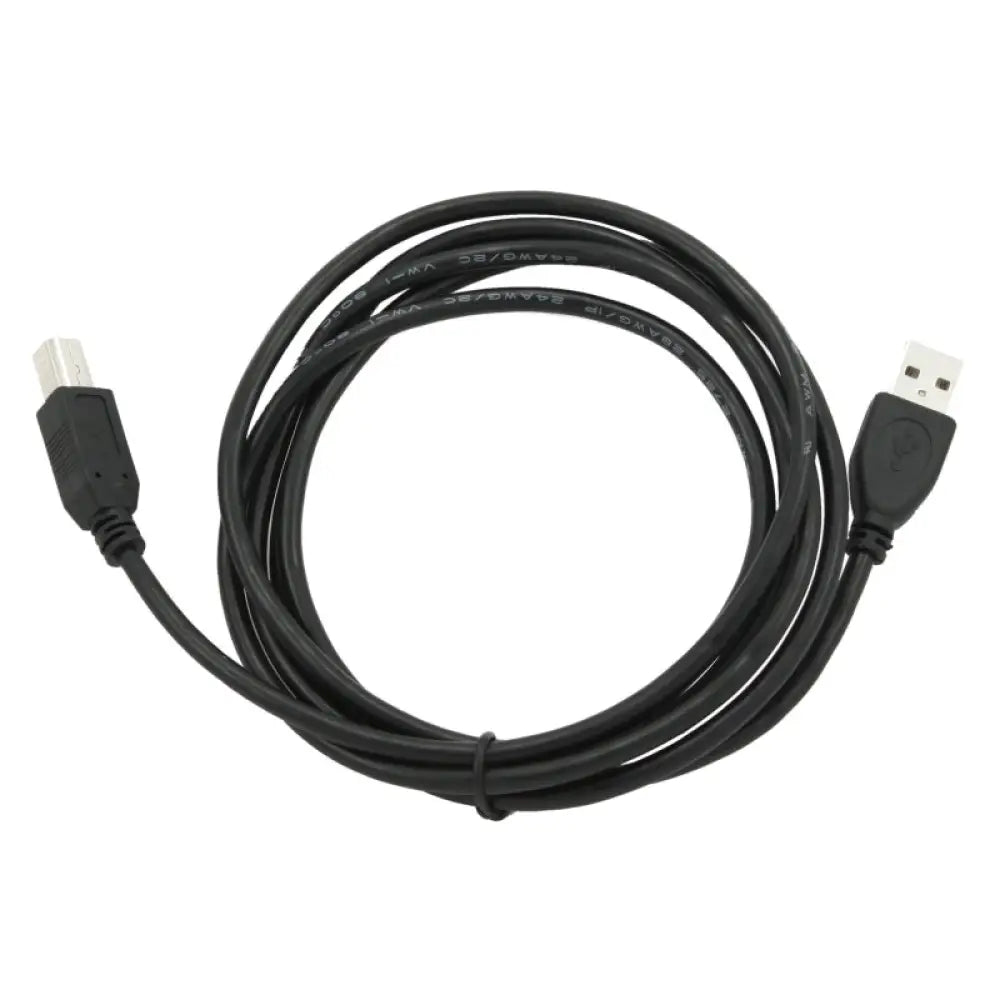Gembird Cable USB 2.0 Tipo A/M-B/M 1.8 Mts Negro - detalle