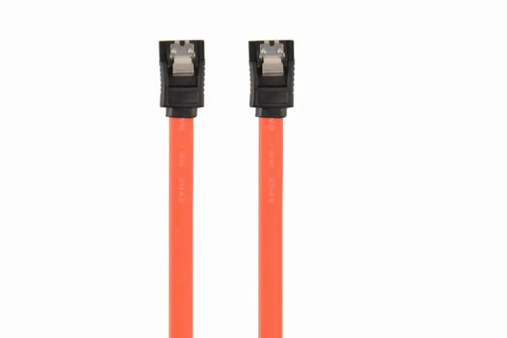 Gembird CC-SATAM-DATA cable de SATA 0.5 m Negro. Rojo