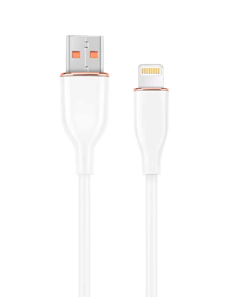 Gembird CC-USB2S-AM8PM-1.5M-W cable USB USB 2.0 1.5 m USB A Blanco