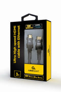 Gembird CCB-HDMI8K-3M cable HDMI HDMI tipo A (Estándar) Gris
