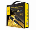 Gembird CCBP-HDMID-AOC-30M cable HDMI HDMI tipo A (Estándar) HDMI tipo D (Micro) Negro