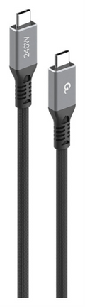 Gembird CCBP-USB4-CMCM240-0.3M cable USB USB4 Gen 3x2 0.3 m USB C 40 Gbit/s 240 W Negro