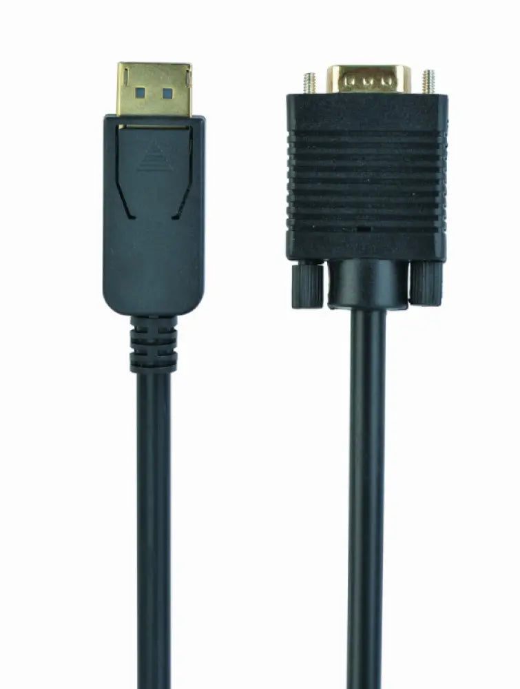 Gembird CCP-DPM-VGAM-6 adaptador de cable de vídeo 1.8 m VGA (D-Sub) DisplayPort Negro