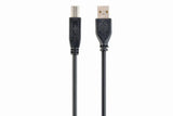 Gembird CCP-USB2-AMBM-6 cable USB 1.82 m USB A USB B Negro