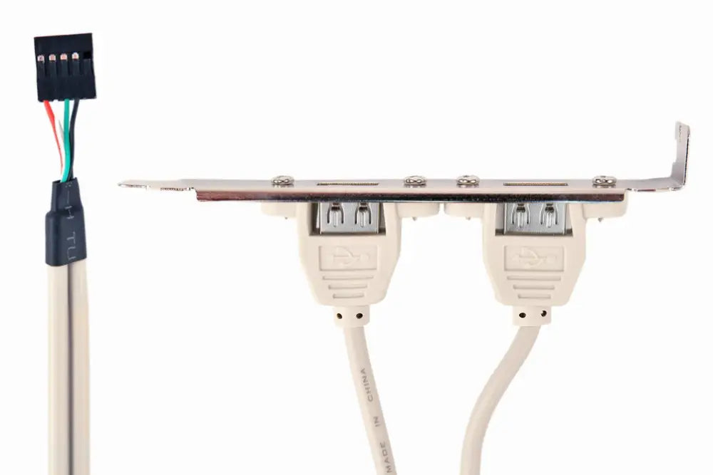 Gembird CCUSBRECEPTACLE tarjeta y adaptador de interfaz Interno USB 2.0