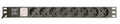 Gembird EG-PDU-014-C14 unidad de distribución de energía (PDU) 8 salidas AC 1U Negro