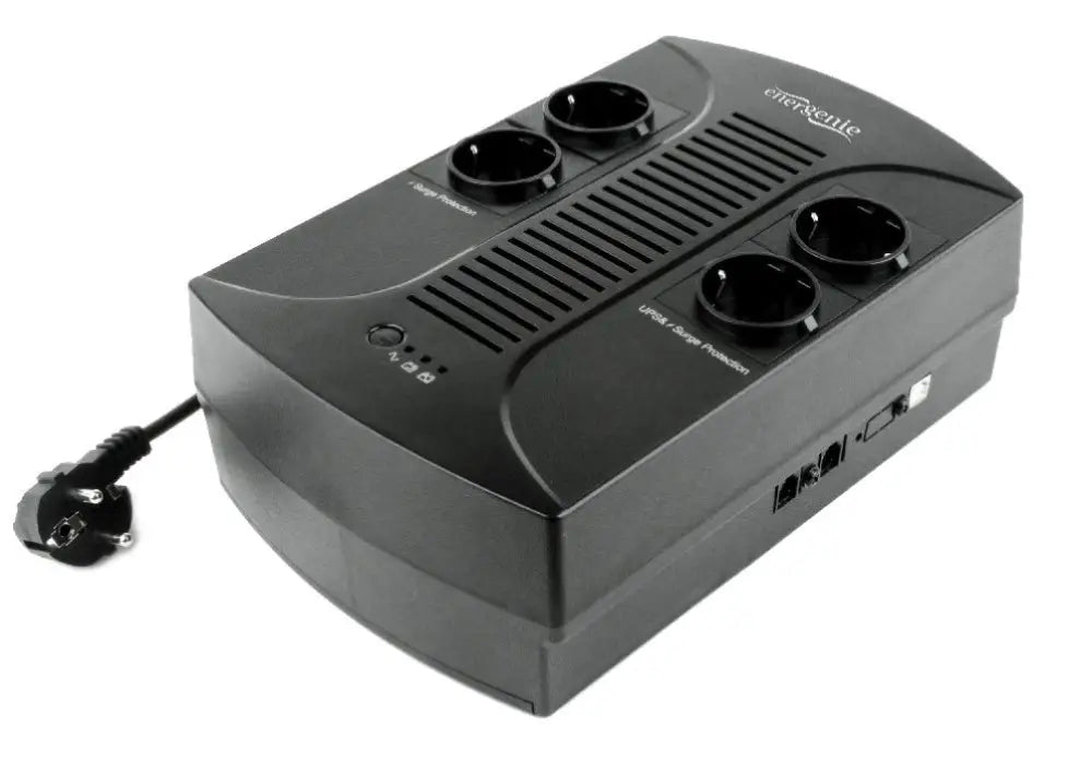Gembird EG-UPS-002 sistema de alimentación ininterrumpida (UPS) 0.85 kVA 510 W 4 salidas AC