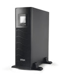 SAI Gembird EG-UPSRACK-13 en negro para rack, sistema de alimentación ininterrumpida interactivo 3 kVA 1800 W con 7 salidas AC