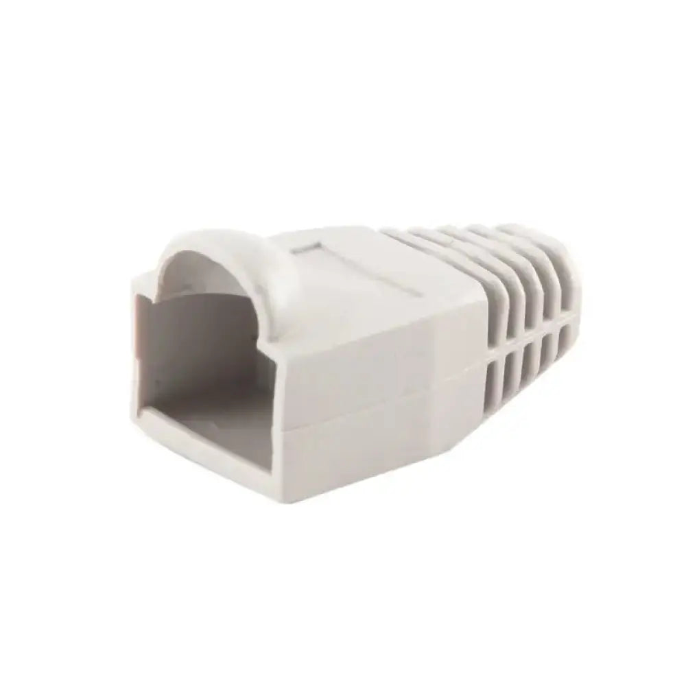 Fundas para conectores RJ45 grises de Gembird, paquete de 100 unidades, herramienta para redes y conexiones de red.