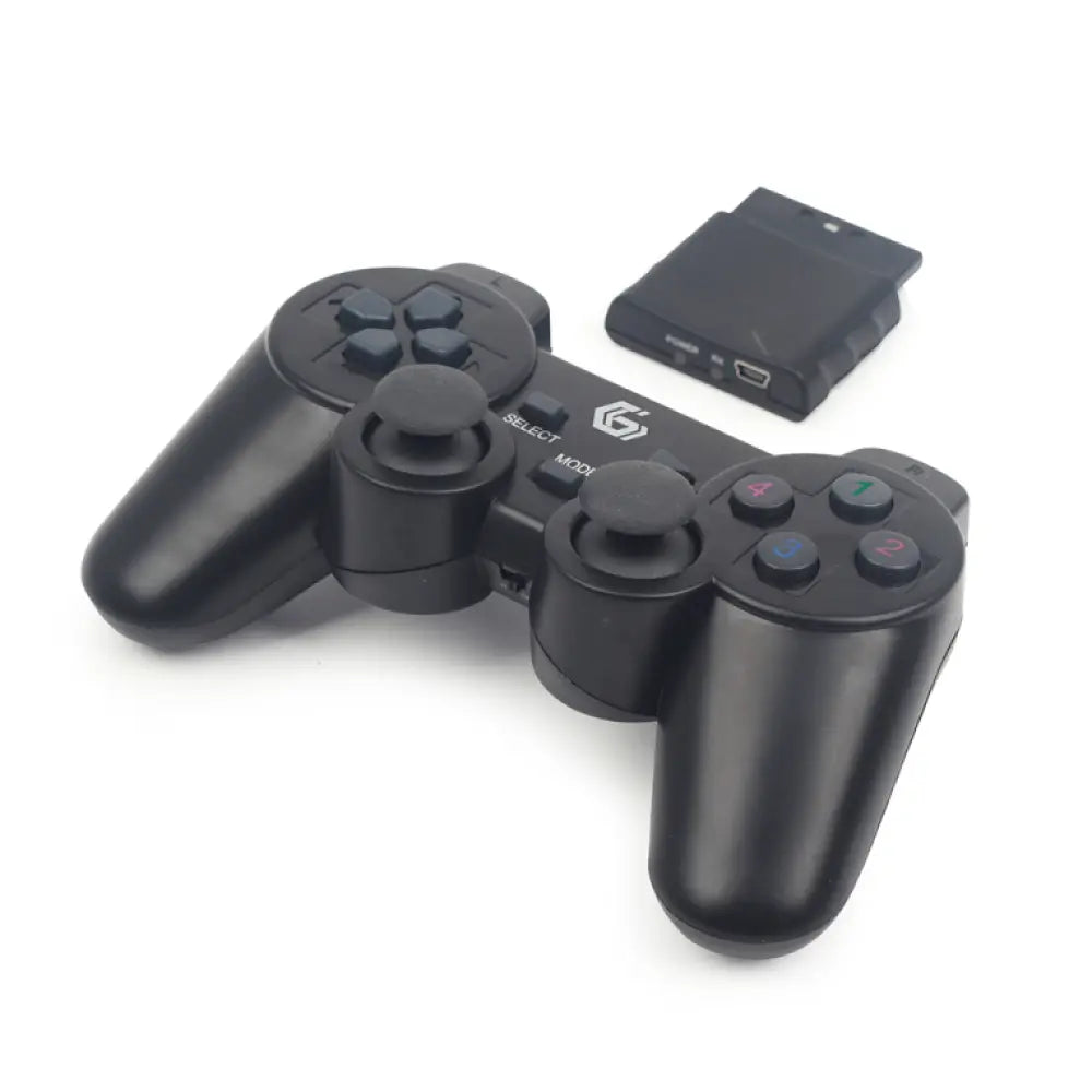 Gembird JPD-WDV-01 mando y volante Negro RF Gamepad PC. Playstation 2. Playstation 3