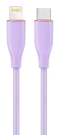 Gembird Lade- und Datenkabel 1.5 m Violett - CC-USB2S-CM8PM-1.5M-P - Digital/Daten - 1.5 m