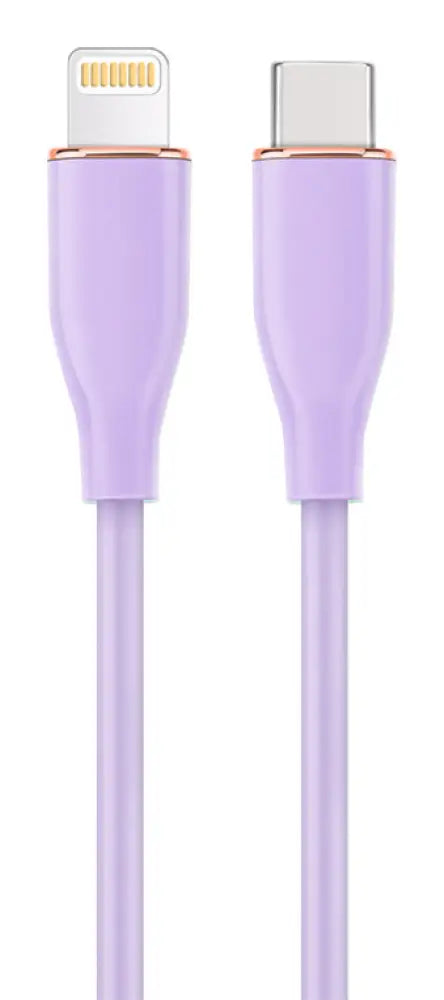 Gembird Lade- und Datenkabel 1.5 m Violett - CC-USB2S-CM8PM-1.5M-P - Digital/Daten - 1.5 m