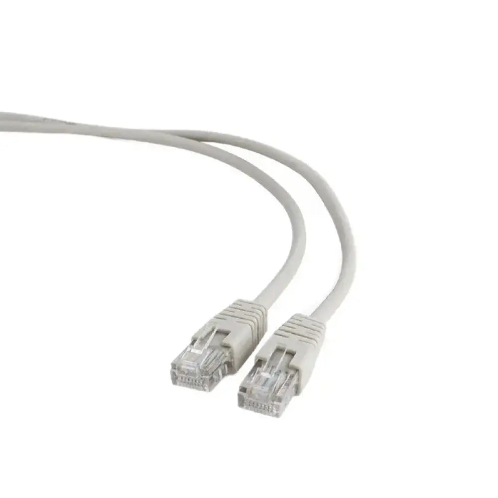 Latiguillo de red Gembird Cat.5e UTP gris de 1.5 m, cable de red para conexiones de red confiables y rápidas.