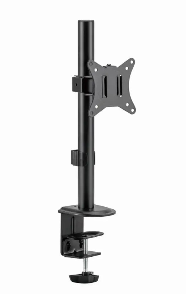 Soporte para monitor Gembird MA-D1-02 en negro, para pantallas de hasta 81.3 cm (32 pulgadas) en escritorio, accesorios para monitor.