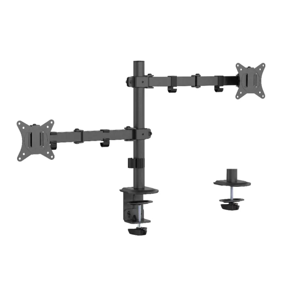 Gembird MA-D2-03 soporte para monitor 81.3 cm (32") Escritorio Negro