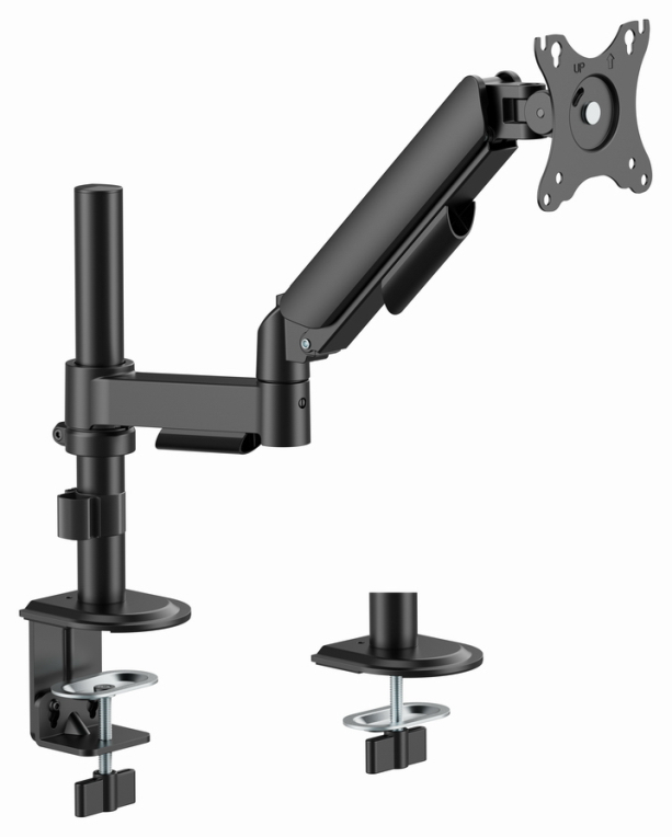Gembird MA-DA1P-02 soporte para monitor 81.3 cm (32") Escritorio Negro