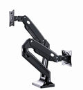 Gembird MA-DA2-03 soporte para monitor 88.9 cm (35") Escritorio Negro