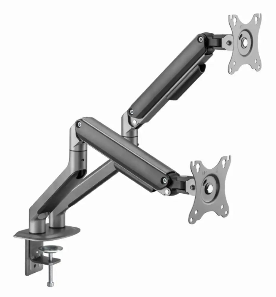 Gembird MA-DA2-05 soporte para monitor 81.3 cm (32") Escritorio Gris