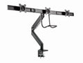 Gembird MA-DA3-03 soporte para monitor 68.6 cm (27") Escritorio Negro