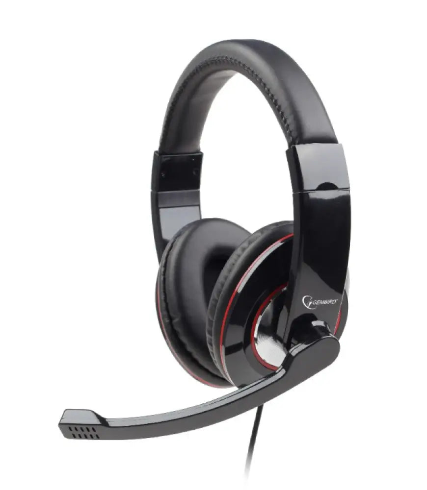 Gembird MHS-U-001 auricular y casco Auriculares Alámbrico Diadema Llamadas/Música Negro