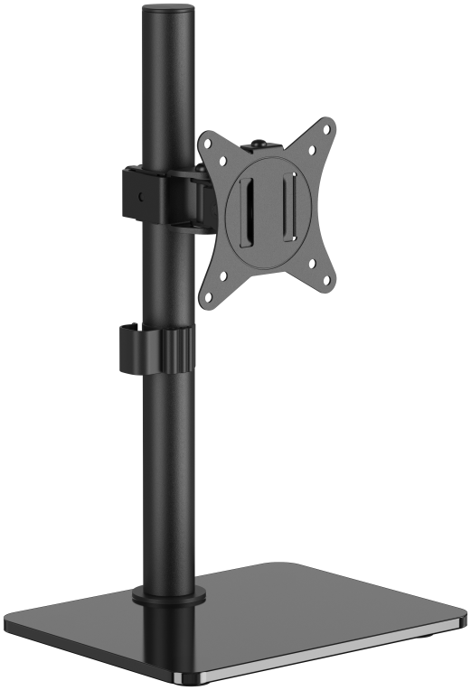 Gembird MS-D1ST-03 soporte para monitor 81.3 cm (32") Escritorio Negro