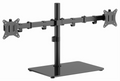 Gembird MS-D2ST-01 soporte para monitor 81.3 cm (32") Escritorio Negro