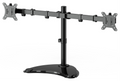 Gembird MS-D2ST-02 soporte para monitor 81.3 cm (32") Escritorio Negro