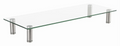Gembird MS-TABLE-GM-01 soporte para TV Transparente