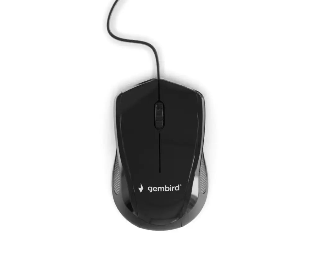 Gembird MUS-3B-02 ratón Oficina Ambidextro USB tipo A Óptico 1000 DPI