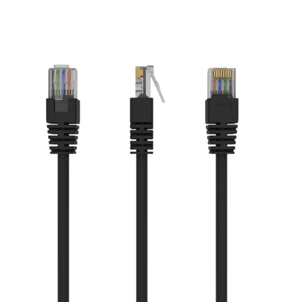Gembird Patch Cord Cat.5e UTP 0.25m cable de red Negro 0.25 m Cat5e U/UTP (UTP)