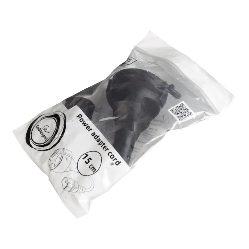 Gembird PC-SFC14M-01 cable de transmisión Negro 0.15 m C14 acoplador