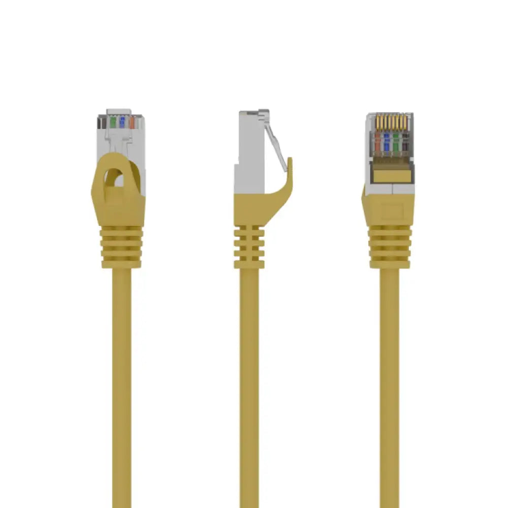 Gembird PP6-0.25M/Y cable de red Amarillo 0.25 m Cat6 F/UTP (FTP)