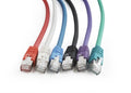 Cable de red Ethernet Cat6a S/FTP azul de 5 metros de la marca GEMBIRD, con conectores RJ45 y blindaje S-STP.
