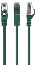 Gembird PP6A-LSZHCU-G-3M cable de red Verde Cat6a S/FTP (S-STP) Alrededor