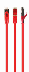 Gembird PP6A-LSZHCU-R-0.5M cable de red Rojo 0.5 m Cat6a S/FTP (S-STP)