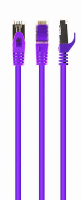 Gembird PP6A-LSZHCU-V-0.5M cable de red Violeta 0.5 m Cat6a S/FTP (S-STP)