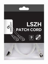 Gembird PP6A-LSZHCU-W-0.5M cable de red Blanco 0.5 m Cat6a S/FTP (S-STP)