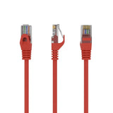 Gembird PP6U-0.25M cable de red Rojo 0.25 m Cat6 U/UTP (UTP)