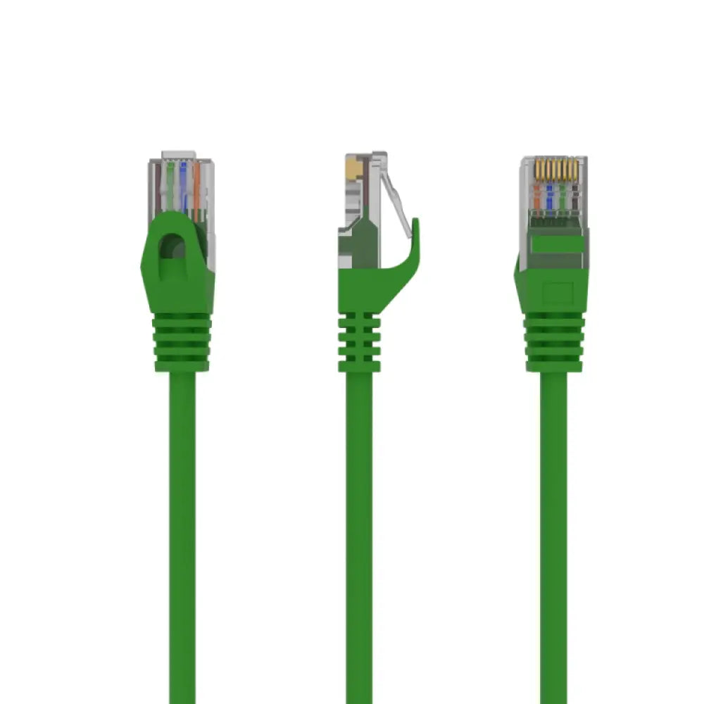 Gembird PP6U-0.25M/G cable de red Verde 0.25 m Cat6 U/UTP (UTP)