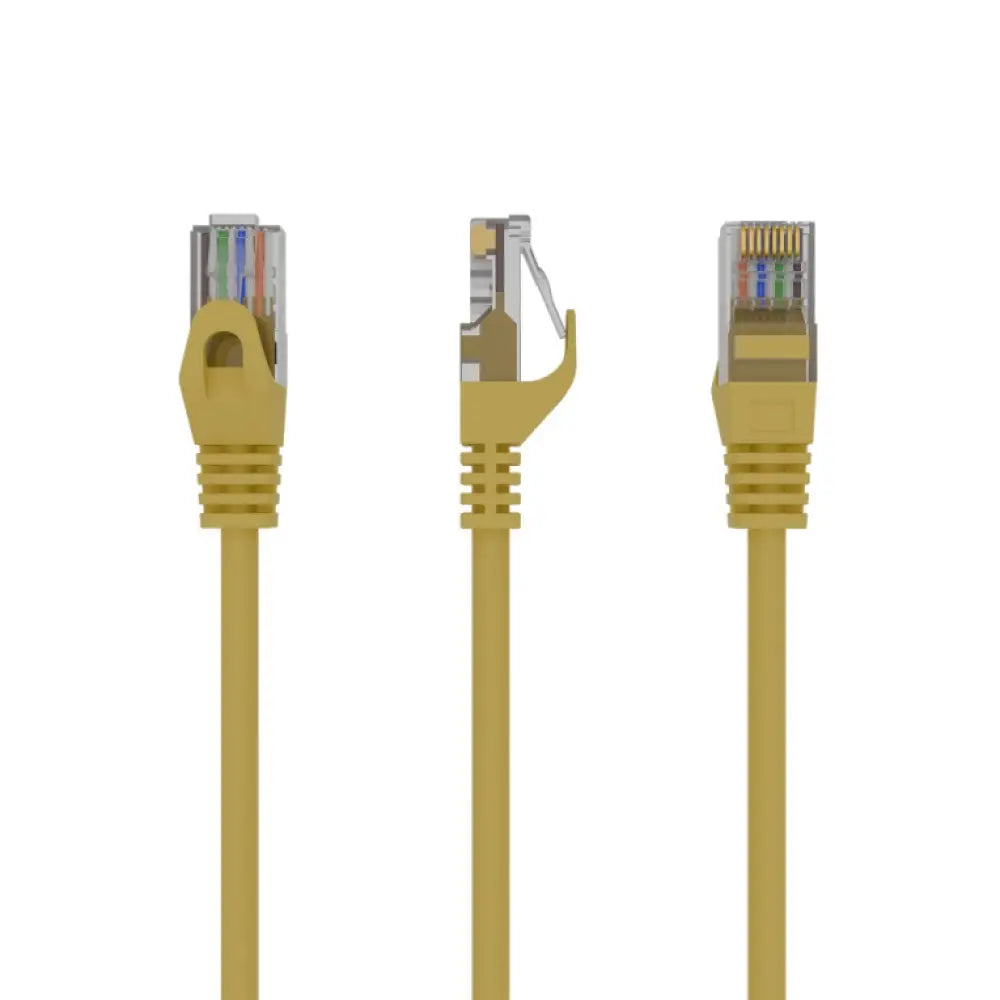 Gembird PP6U-0.5M cable de red Amarillo 0.5 m Cat6 U/UTP (UTP)