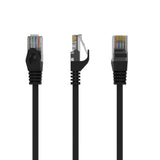 Gembird PP6U-0.5M cable de red Negro 0.5 m Cat6 U/UTP (UTP)