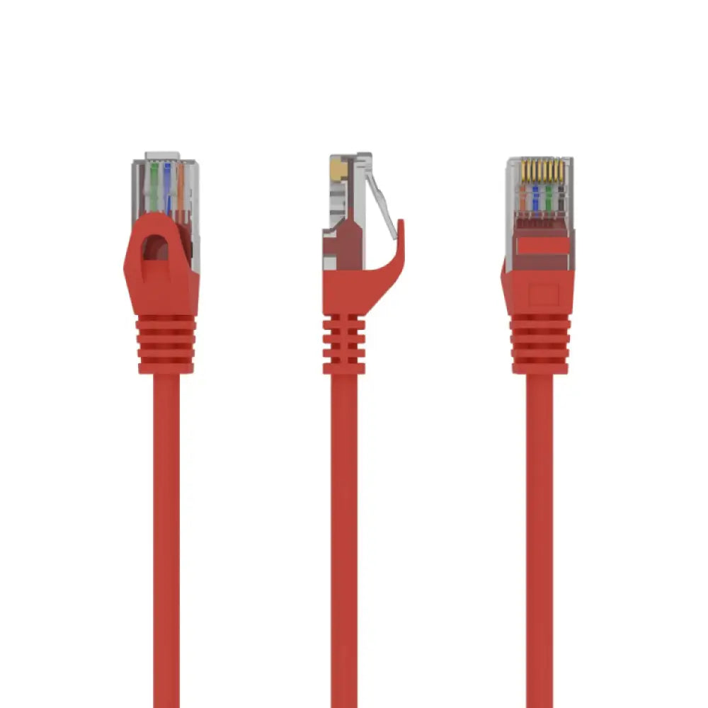 Gembird PP6U-2M cable de red Rojo Cat6 U/UTP (UTP)