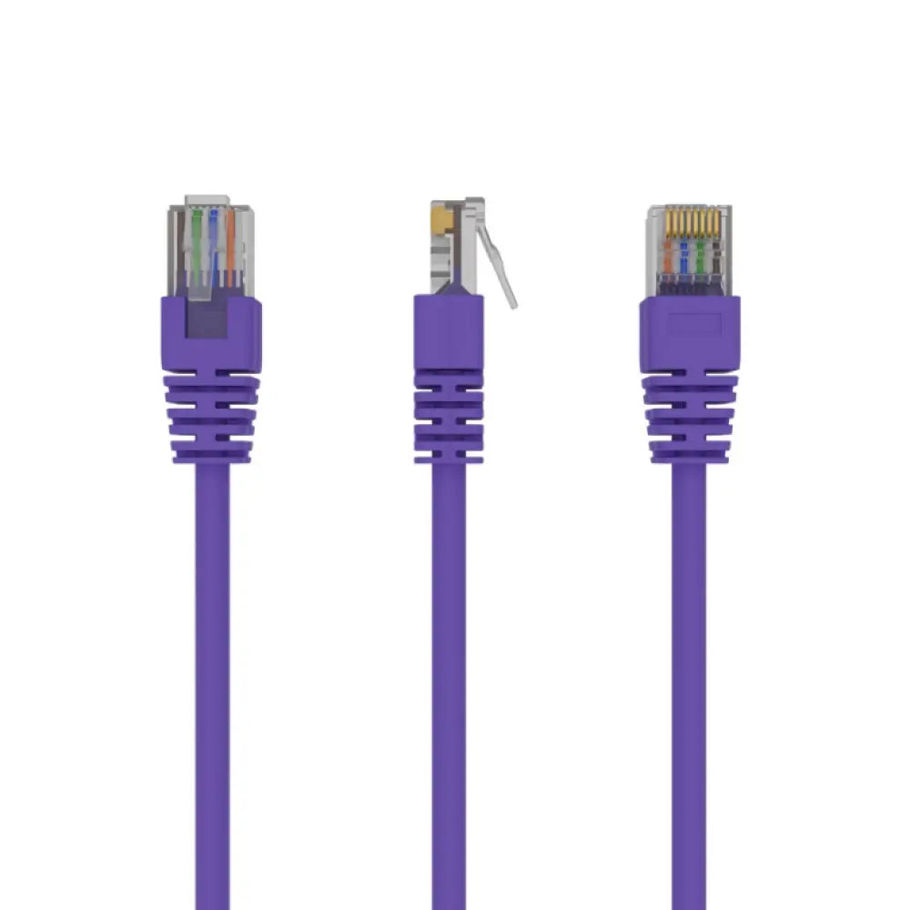 Gembird RJ45/RJ45 Cat5e 0.25m cable de red Púrpura 0.25 m U/UTP (UTP)