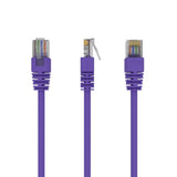 Gembird RJ45/RJ45 Cat5e 0.5m cable de red Púrpura 0.5 m U/UTP (UTP)