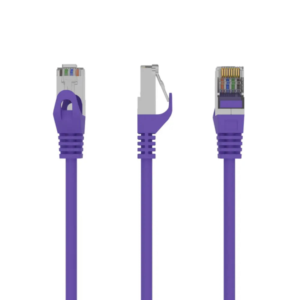 Gembird RJ45/RJ45 Cat6 0.5m cable de red Púrpura 0.5 m F/UTP (FTP)